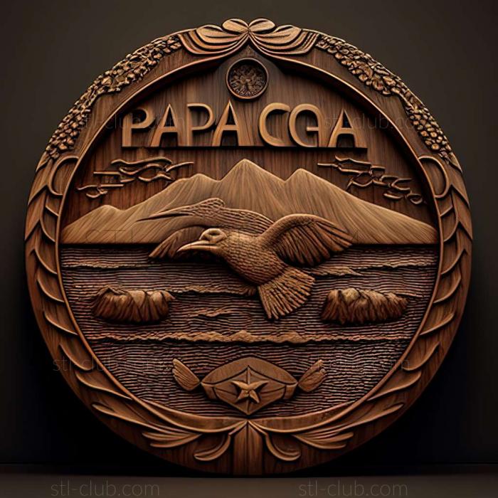 3D model Pago Pago American Samoa (STL)